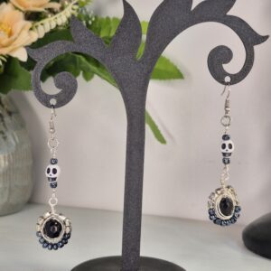 Aritos Calavera Noir