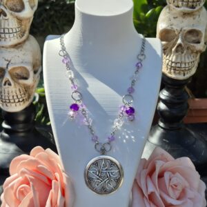 Collar Pentagrama Lunar