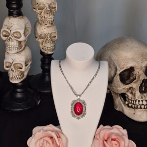 Collar Camafeo Rojo