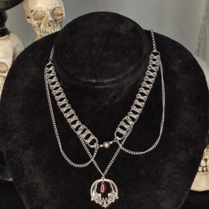 Collar Murcielago Negro