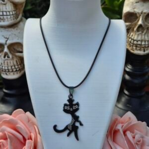Collar Gatito Negro Caprichoso