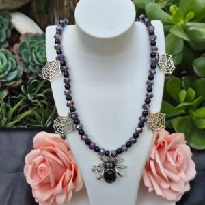 Collar Araña Reina Oscura