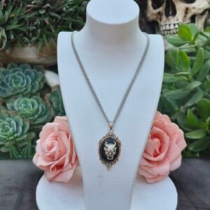 Collar Camafeo Máscara Japonesa
