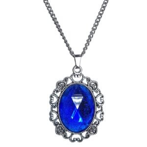 Collar Camafeo Gema Azul