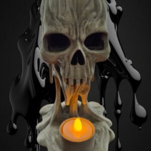 Calavera Derretida Halloween